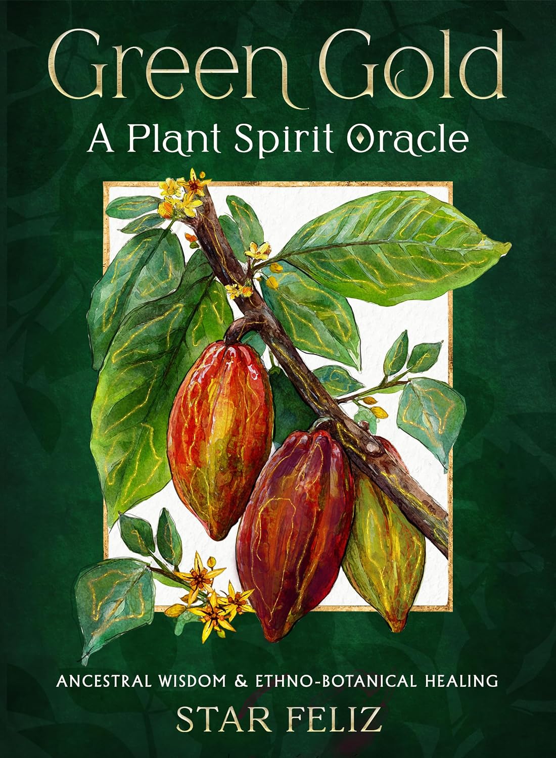 Green Gold: A Plant Spirit Oracle: Ancestral Wisdom & Ethno-Botanical Healing  | 68 Card Deck + 192 Page Guidebook